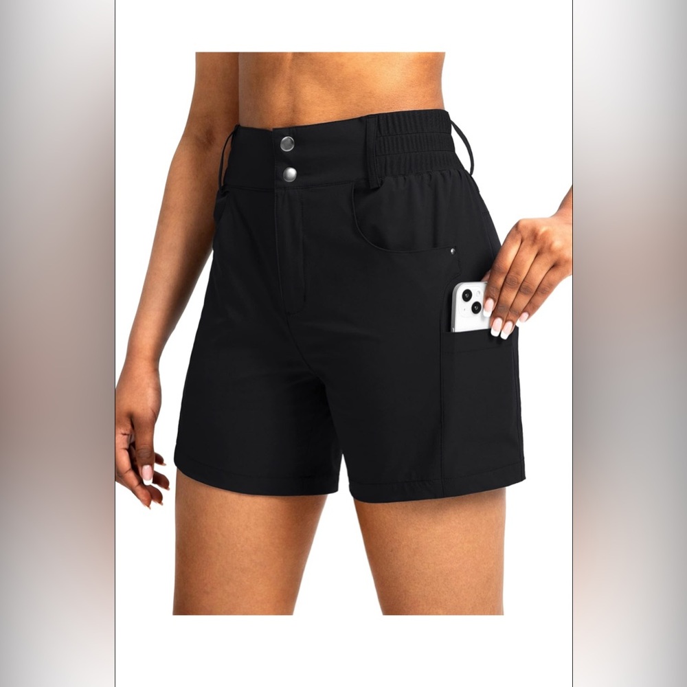 Viodia Women's Hiking Golf Shorts with Pockets